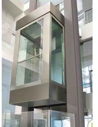 Hydraulic glass elevation, for Complex, Home, Malls, Office, Power : 1-3kw, 3-6kw, 6-9kw, 9-12kw