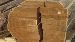Flat Non Polished Ghana Teak Wood, for Boats, Doors, Making Furniture, Pattern : Plain, Printed