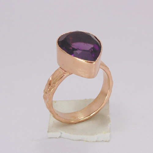 Amethyst Gemstone Fashion Ring