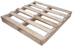 2 Way Brown Wooden Pallet