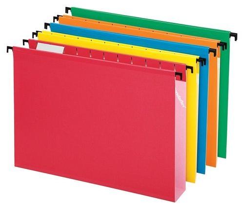 Plastic Hanging File Folder, for Keeping Documents, Pattern : Plain ...