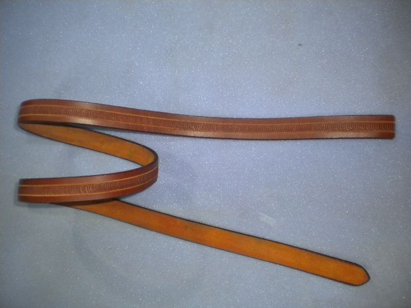 Leather Tooling Belt