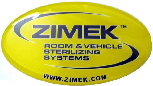 Yellow Printed Dome Sticker, Feature : Waterproof