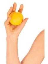 Rubber Hand Exercising Ball