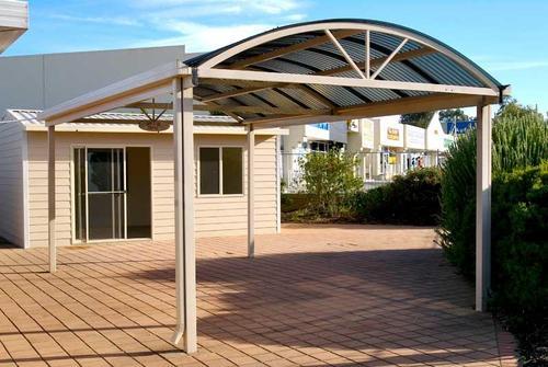 Dome Roof Patio & Stainless Steel Handrail Work Retailer | Mother ...