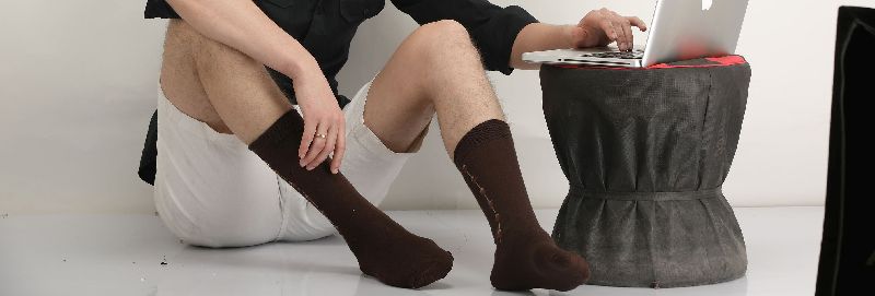 Plain Mens Cotton Socks, Feature : Easily Washable