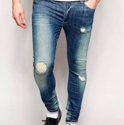 West Hill Damages Jeans, Size : Customized