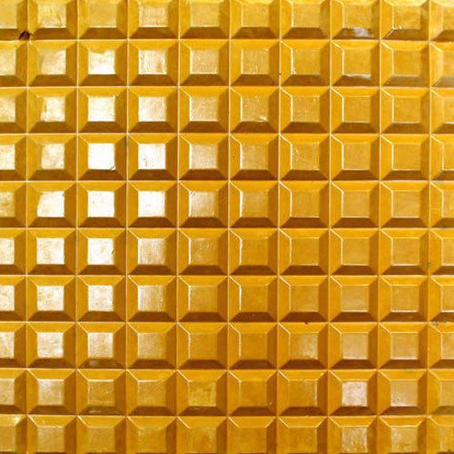 Yellow Chequered Tile