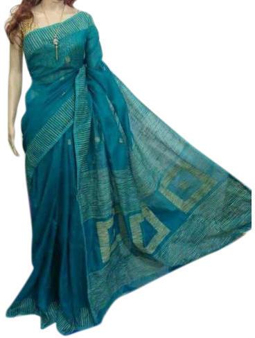 Niyati Textiles Handloom Saree, Saree Length : 6.25 meter