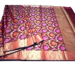 ZIA FASHION Cotton Kota Silk Saree, Saree Length : 5.5 m (separate blouse piece)