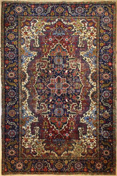 Rectangular Cotton Antique Carpets, Pattern : Printed