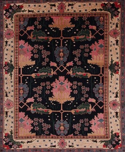Printed Cotton Nepalese Carpets, Technique : Handloom