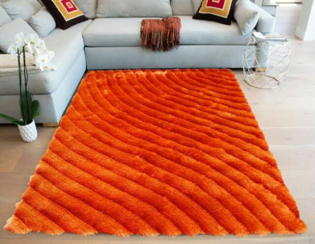 Rectangular Cotton Shag Carpets, Pattern : Printed