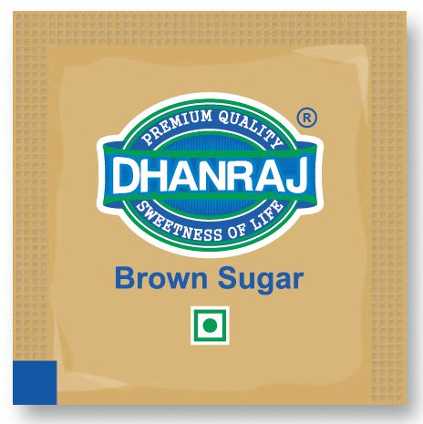 Dhanraj 5gm Brown Sugar Sachets