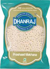 Dhanraj Makhana, Color : Creamy, White