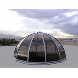 New Arts Hot Rolled Polycarbonate Dome, Color : Blue