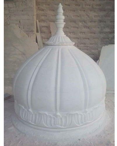 Outdoor Marble Dome, Color : White