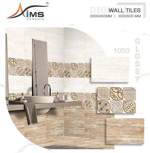 Digital wall tiles, Size : 375x250MM 300x450MM