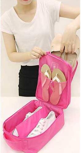 Cotton Foldable Shoe Bag, Feature : Attractive Pattern