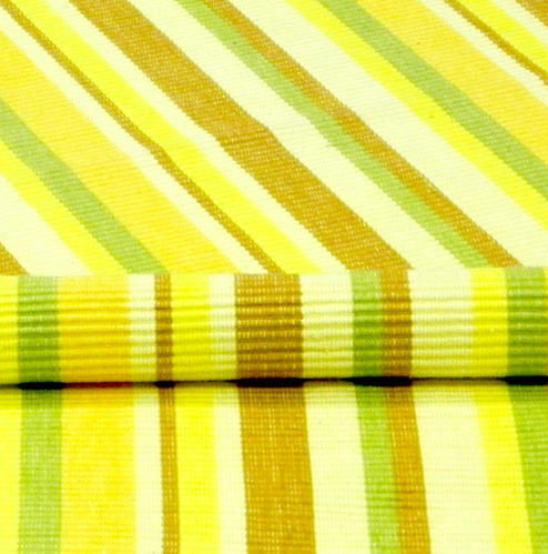 Rectangular Multicolor Stock Rib Place Mat