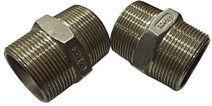 SS Hex Nipple for Structure Pipe
