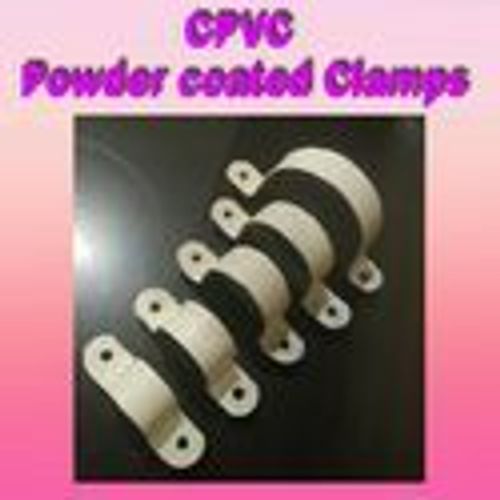 Powder Coated CPVC Clamps, Feature : Excellent Quality, Fine Finishing, High Strength, Perfect Shape