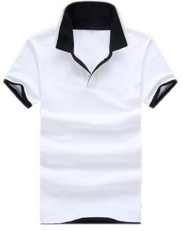 Plain Collar T-Shirt, Size : Small, Medium, Large, XL