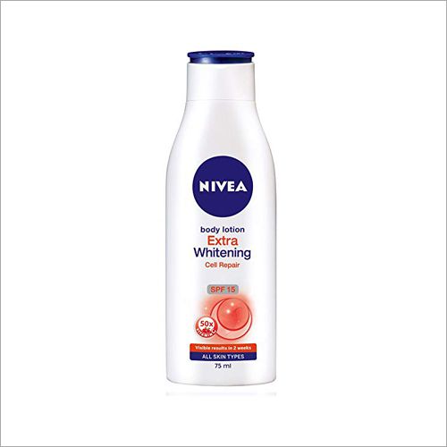 Nivea Extra Whitening Body Lotion, for Parlour, Personal, Feature : Moisturizer, Rich Frangrance
