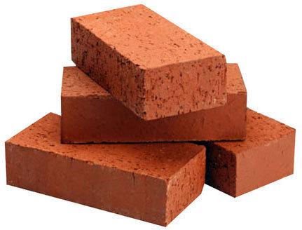 Rectangular Clay Building Bricks, Color : Red