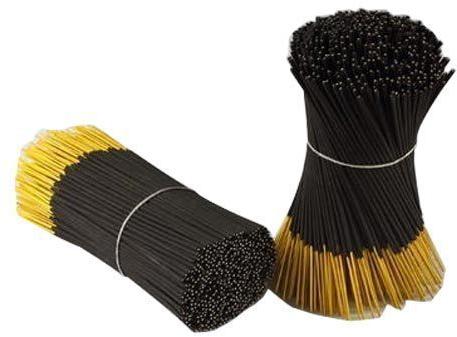 Bamboo Black Incense Sticks, for Religious, Aromatic
