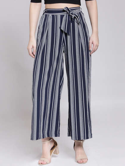 Checked Cotton palazzo pants, Feature : Anti-Wrinkle, Easily Washable