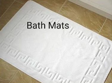 Rectangular Bath mats, for Hotel, Restaurant, Size : 100x120cm, 140x160cm, 180x200cm