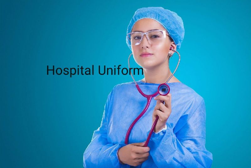 Stitched Full Sleeves Cotton Hospital Uniform, for Comfortable, Easily Washable, Size : XL, XXL