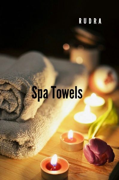 Rectangle Cotton Spa Towel, Pattern : Plain