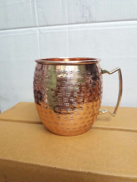Hammared Copper Mug