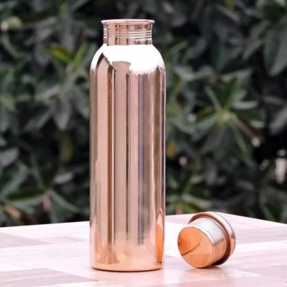 Plain Classic Copper Water Bottle, Storage Capacity : 1ltr
