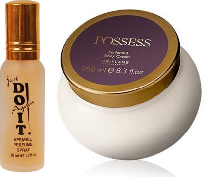 Oriflame Sweden Possess Perfumed Body Cream with Just Doit Perfume Combo