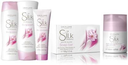 Oriflame Sweden Silk Beauty White Glow Kit