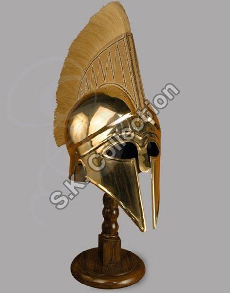 Polished Brass Helmet, for Safety Use, Style : Full Face