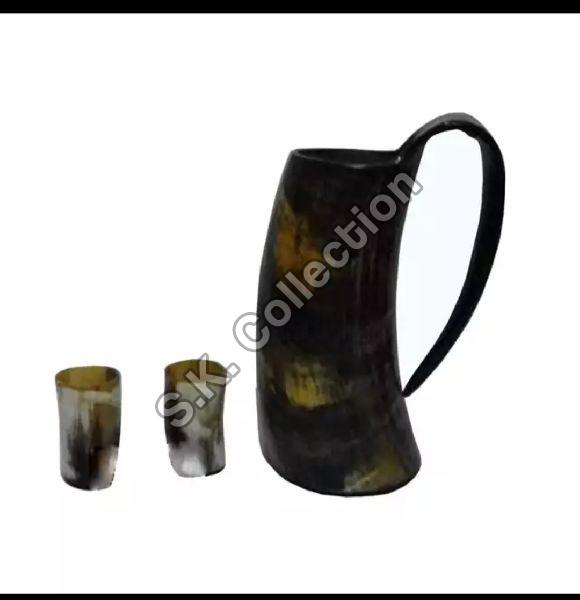 Horn Beer Mug