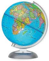 Craft Paper Globe Model, for Library, Offices, Schools, Packaging Type : Plastic Box
