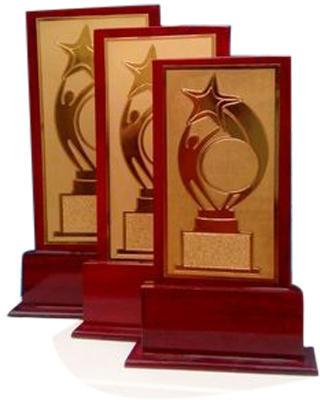 Rectangular Polished Wooden Mementos, for Award, Decoration, Feature : Rust Resistance, Shiny Look