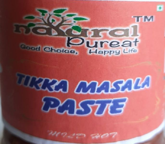 Dark-red Tikka Masala Paste, for Human Consumption, Packaging Type : Plastic Jar