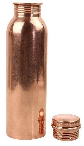 Plain Copper Water Bottle