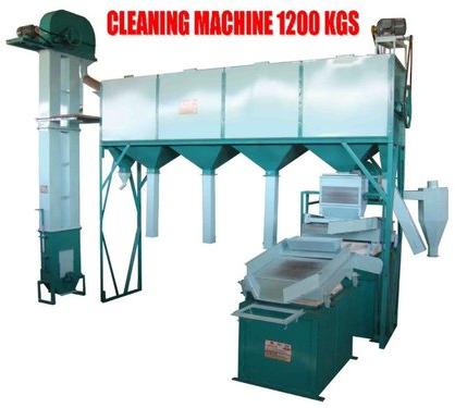 Electric 1200 KG Industrial Wheat Cleaning Machine, Voltage : 220V, 230V