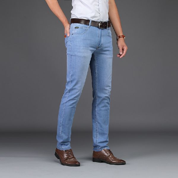 Mens Plain Jeans, for Anti-Shrink, Color Fade Proof, Waist Size : 26, 28, 30, 32, 34