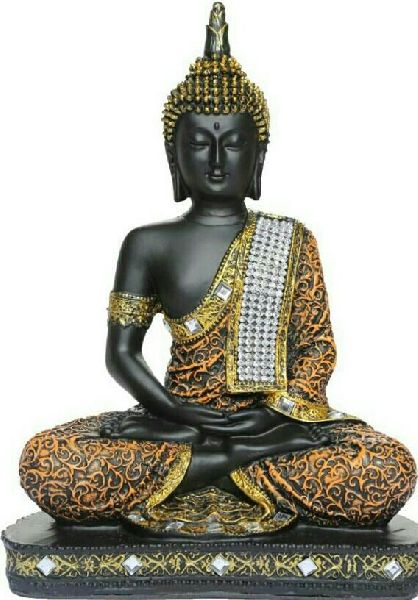 Brass Polished Buddha Statue, for Shiny, Feature : Best Quality, Complete Finishing, Easy to Place