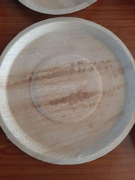 12 inch round plates, Color : Brown