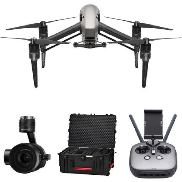 DJI Inspire Zenmuse X5S Hard Case Bundle Drone Camera