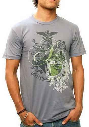 Cotton Printed T-Shirt, Color : Grey Base